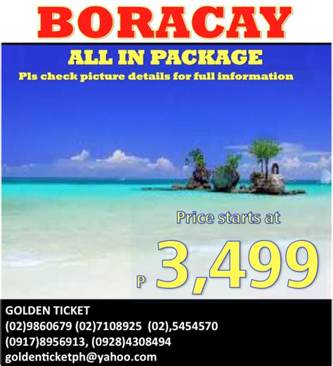 boracay ticket